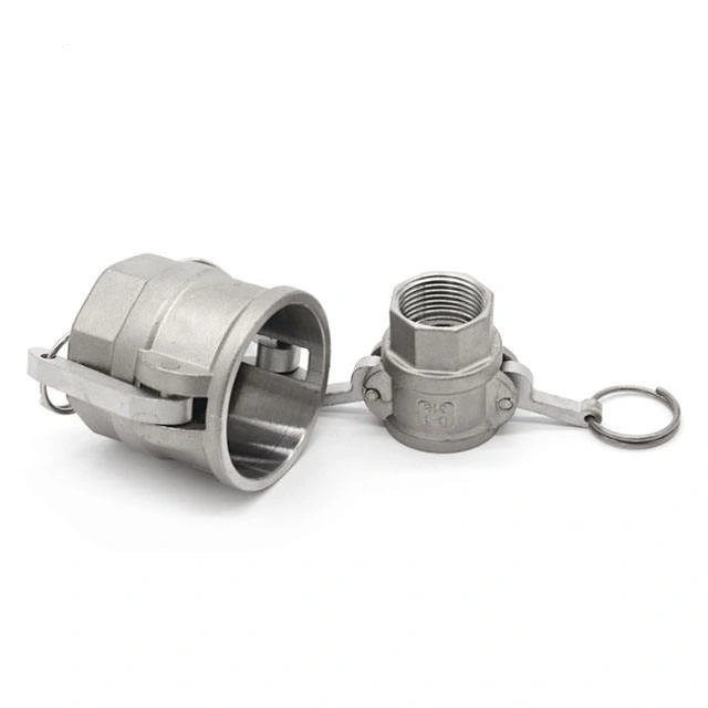 Stainless Steel Flexible Hose Coupler Camlock Type Quick Connect Coupling Type a Part