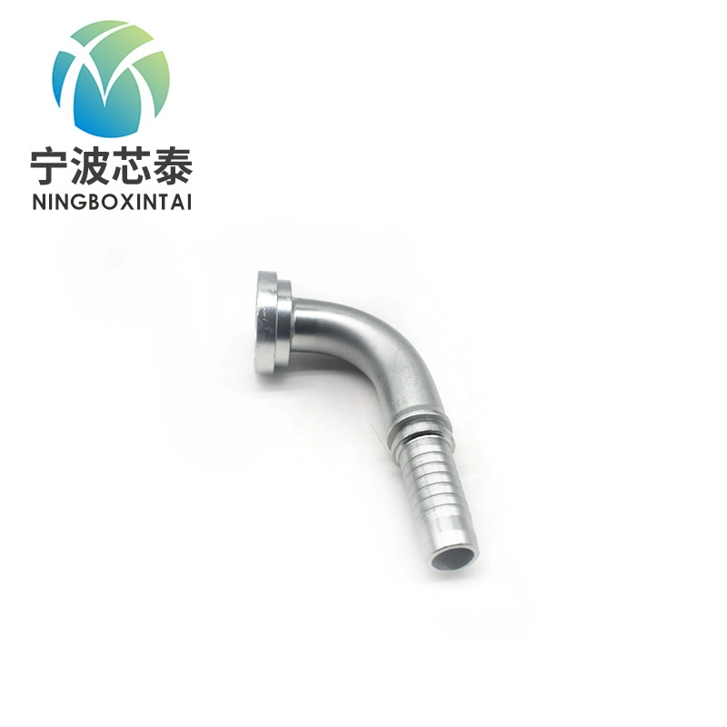 China Price Factory Ningbo Hydraulic System Hose Fittings and Couplings Adapters Carbon Steel Hydraulic Two-Piece Fittings Bsp