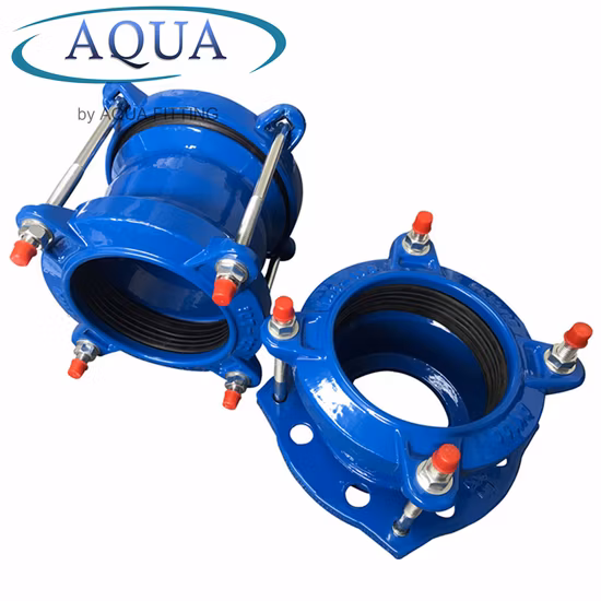 Adaptador de flange de acoplamento flexível de alcance universal ISO9001 Encaixe para tubo
