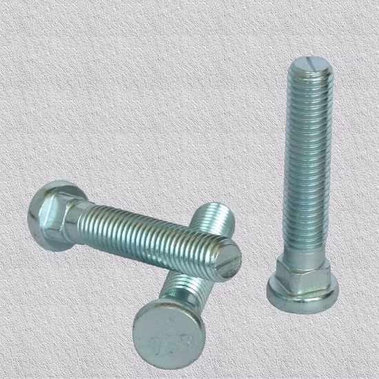 Parafuso sextavado de meia rosca e rosca completa ANSI/ASTM/ASME Parafuso sextavado personalizado 8,8 graus de fixação de aço carbono galvanizado